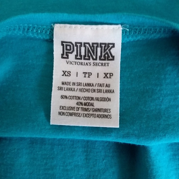 ☆☆SOLD☆☆ PINK VS Cropped Athleisure Top - Picture 8 of 8